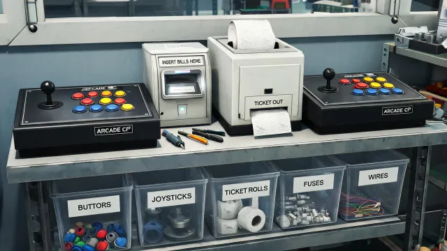 Route cabinet service bench